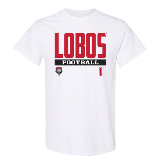 New Mexico - NCAA Football : Jahmir Torres - Classic Fashion Shersey T-Shirt-0