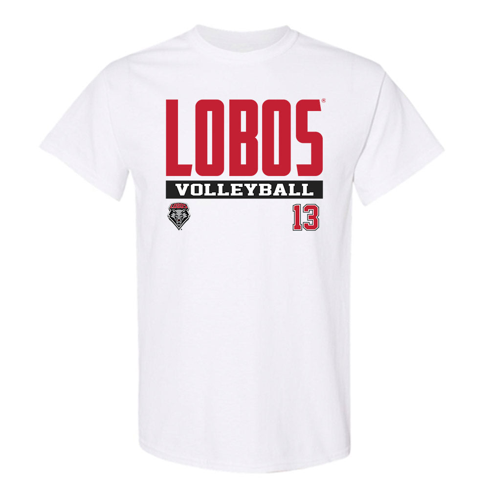 New Mexico - NCAA Women's Volleyball : Zoe Leonard - Classic Fashion Shersey T-Shirt-0