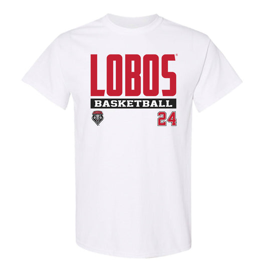 New Mexico - NCAA Women's Basketball : Amhyia Moreland - Classic Fashion Shersey T-Shirt-0