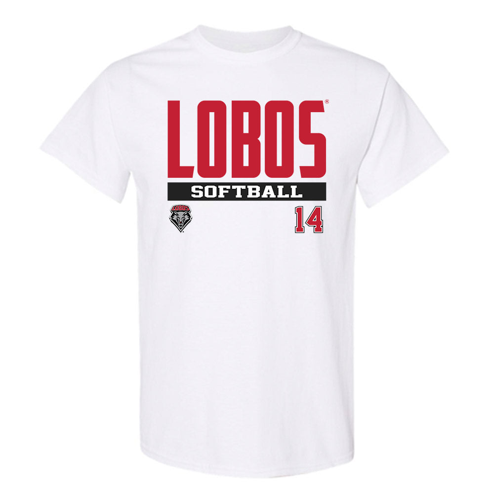 New Mexico - NCAA Softball : Mya Pacheco - Classic Fashion Shersey T-Shirt-0