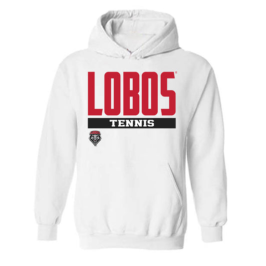 New Mexico - NCAA Women's Tennis : Sofia Taborga - Classic Fashion Shersey Hooded Sweatshirt-0