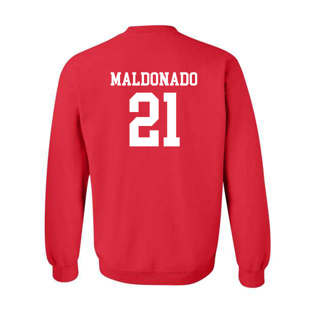 New Mexico - NCAA Football : Jacob Maldonado - Classic Shersey Crewneck Sweatshirt-1