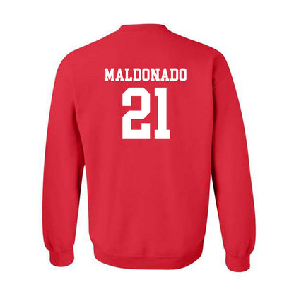 New Mexico - NCAA Football : Jacob Maldonado - Classic Shersey Crewneck Sweatshirt-1