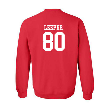 New Mexico - NCAA Football : Max Leeper - Classic Shersey Crewneck Sweatshirt-1