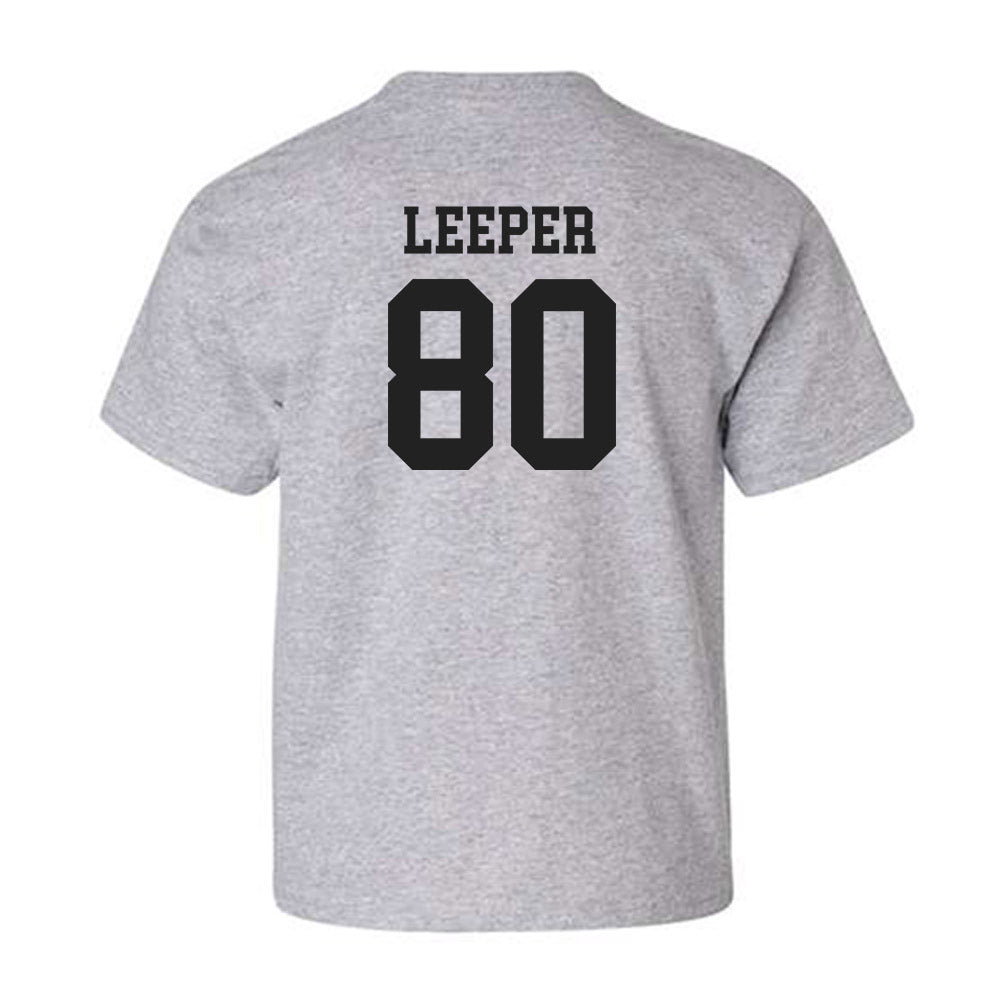 New Mexico - NCAA Football : Max Leeper - Classic Shersey Youth T-Shirt-1