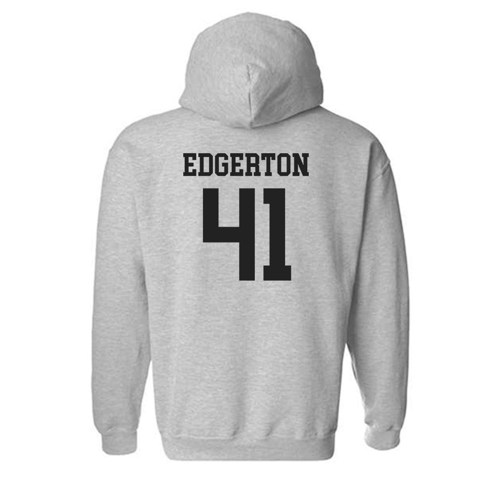 New Mexico - NCAA Baseball : Seth Edgerton - Classic Shersey Hooded Sweatshirt-1