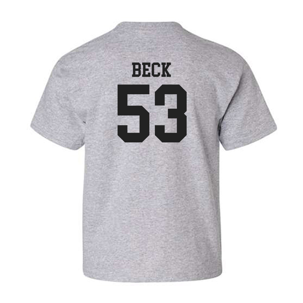 New Mexico - NCAA Football : Caden Beck - Classic Shersey Youth T-Shirt-1