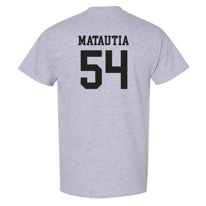 New Mexico - NCAA Football : Jojo Matautia - Classic Shersey T-Shirt-1