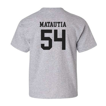 New Mexico - NCAA Football : Jojo Matautia - Classic Shersey Youth T-Shirt-1