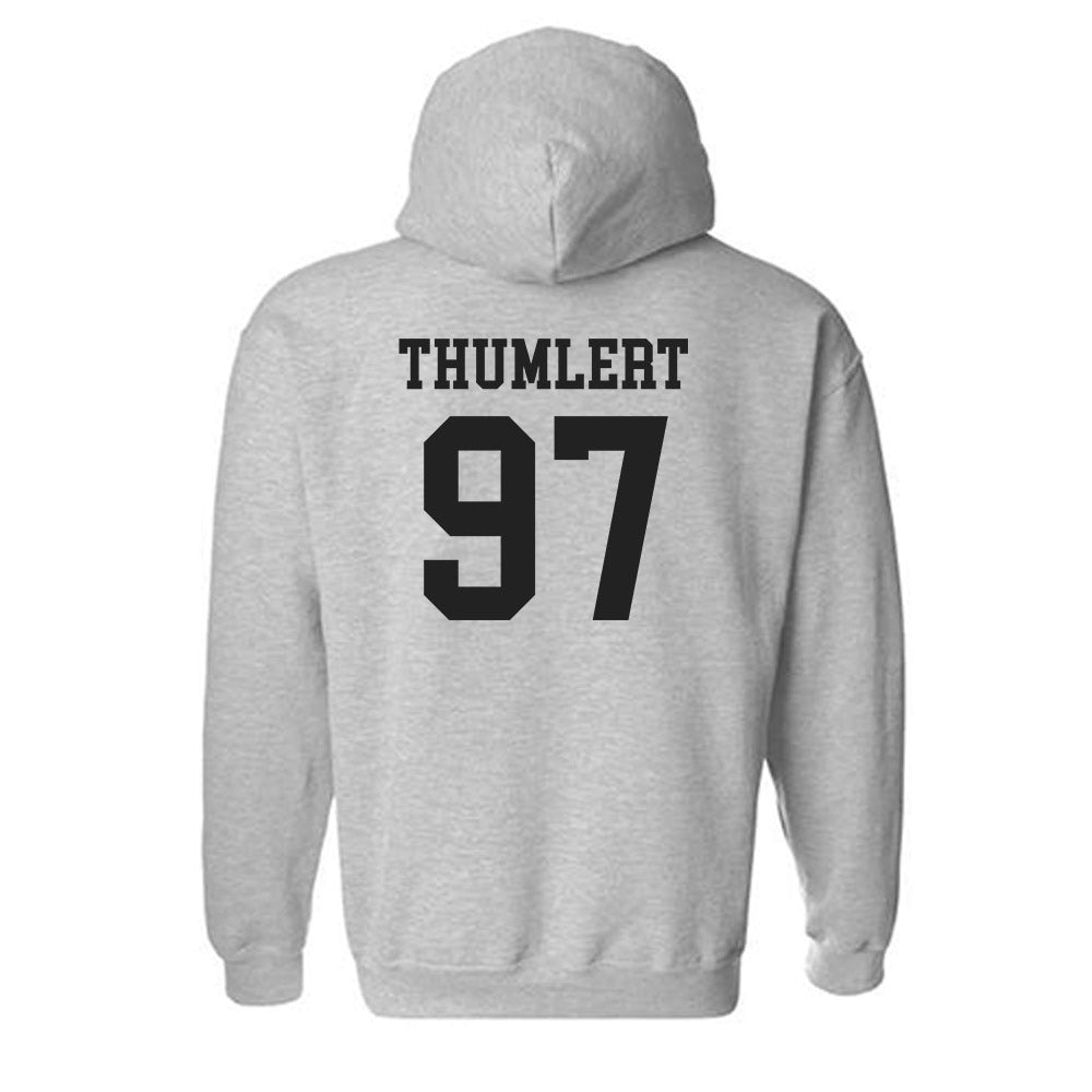 New Mexico - NCAA Football : Cody Thumlert - Classic Shersey Hooded Sweatshirt-1