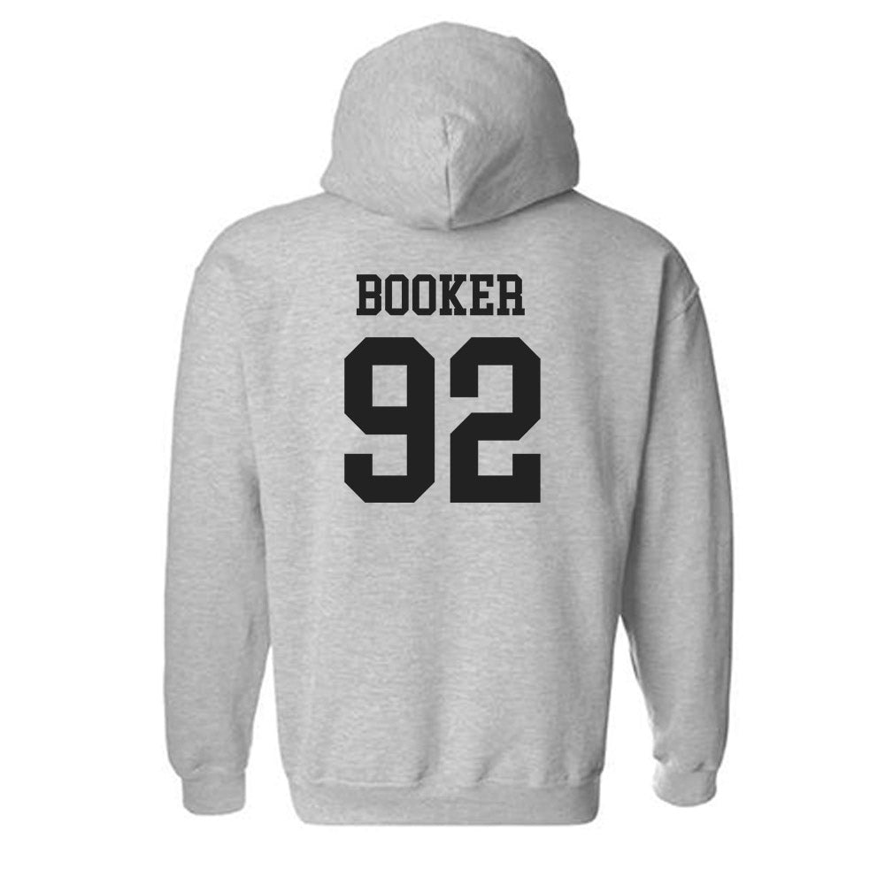 New Mexico - NCAA Football : Brian Booker - Classic Shersey Hooded Sweatshirt-1