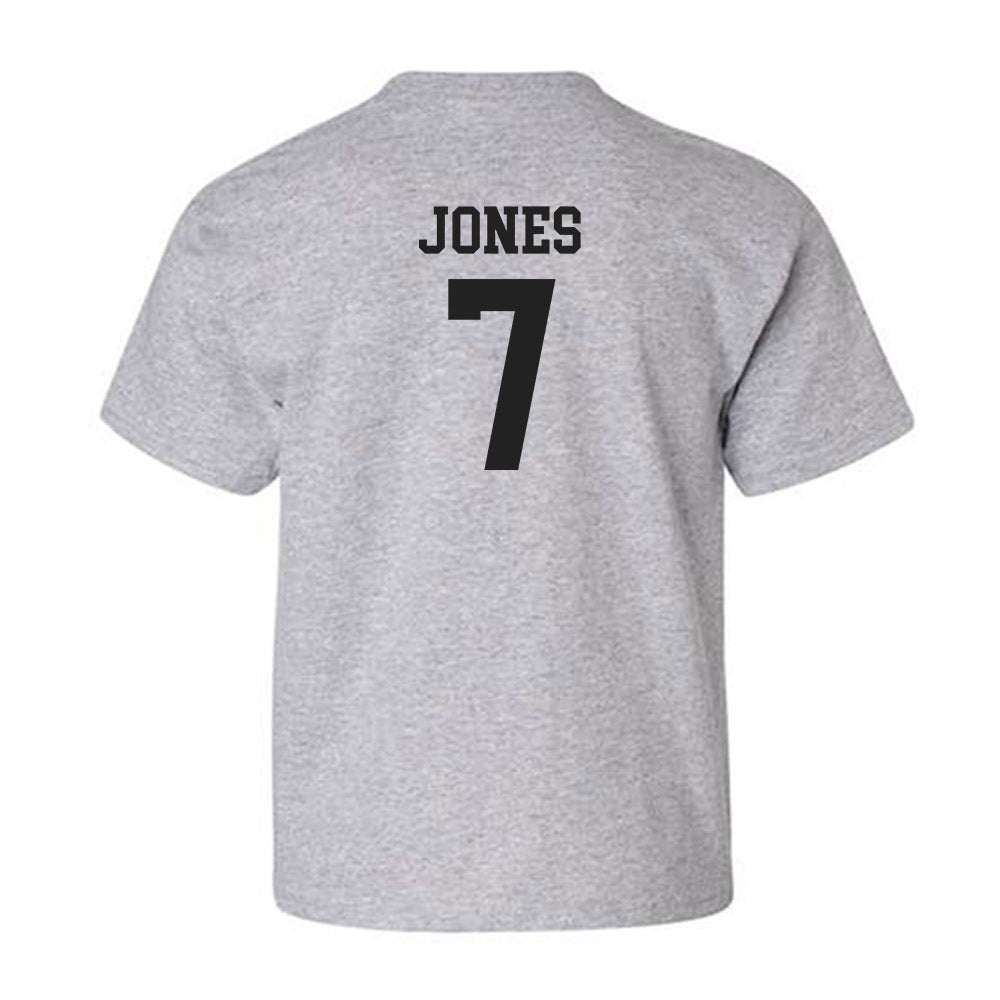 New Mexico - NCAA Men's Basketball : Sir Marius Jones - Classic Shersey Youth T-Shirt-1