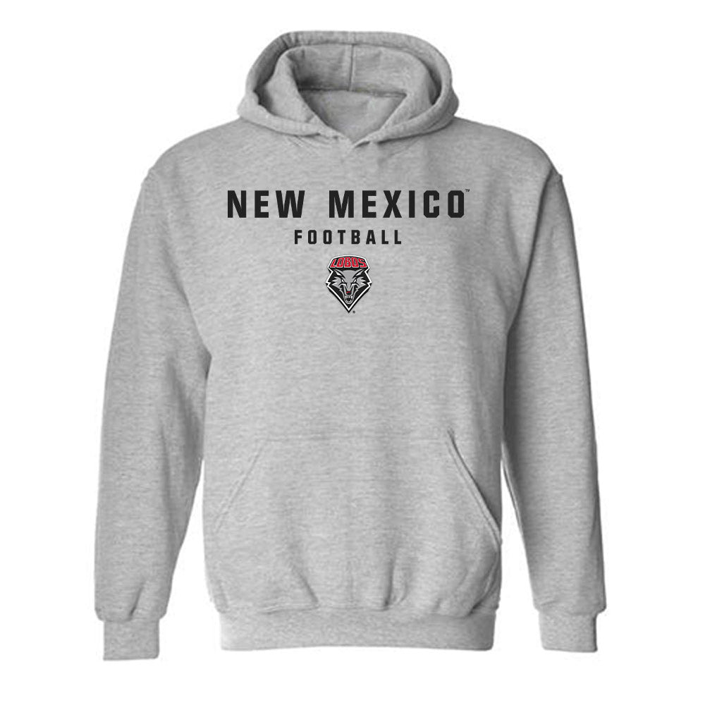 New Mexico - NCAA Football : Broden Schmidt - Classic Shersey Hooded Sweatshirt-0