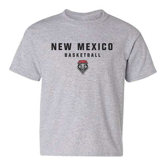 New Mexico - NCAA Men's Basketball : JT Rock - Classic Shersey Youth T-Shirt-0