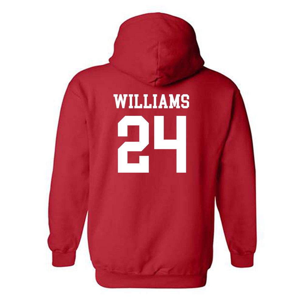 New Mexico - NCAA Baseball : Brodey Williams - Classic Shersey Hooded Sweatshirt-1