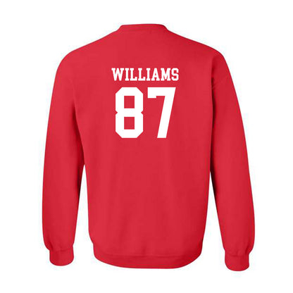 New Mexico - NCAA Football : Abraham Williams - Classic Shersey Crewneck Sweatshirt-1