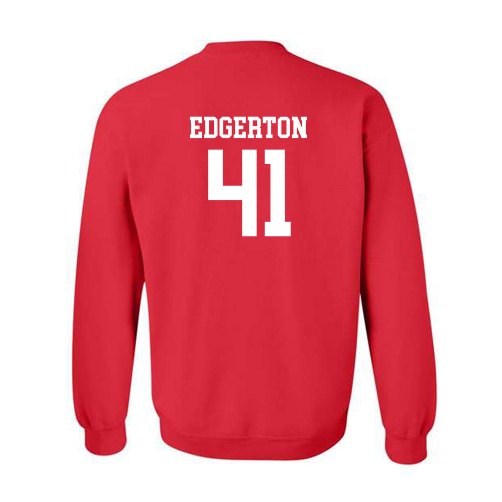 New Mexico - NCAA Baseball : Seth Edgerton - Classic Shersey Crewneck Sweatshirt-1