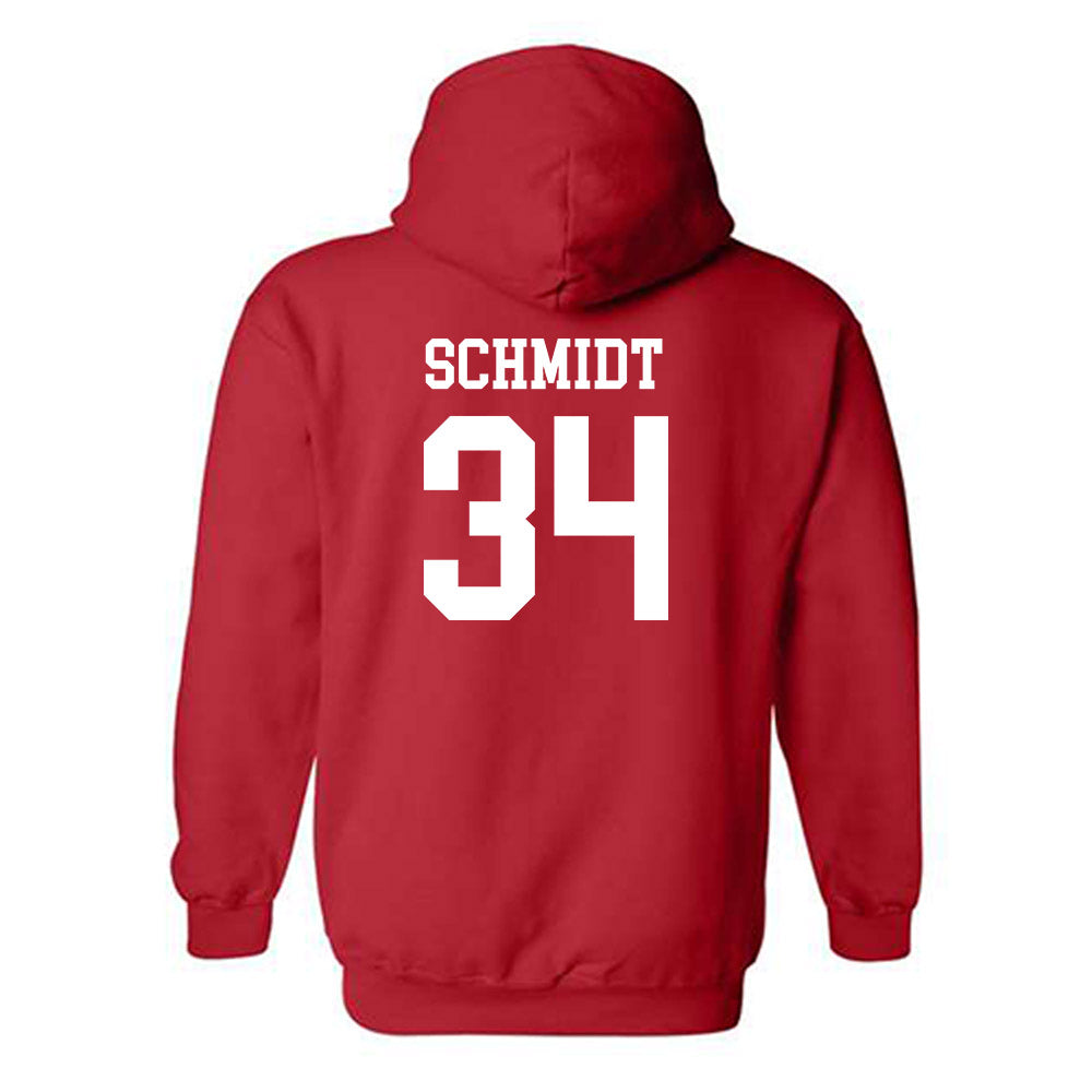 New Mexico - NCAA Football : Broden Schmidt - Classic Shersey Hooded Sweatshirt-1