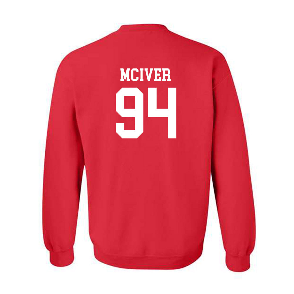 New Mexico - NCAA Football : Jalen McIver - Classic Shersey Crewneck Sweatshirt-1