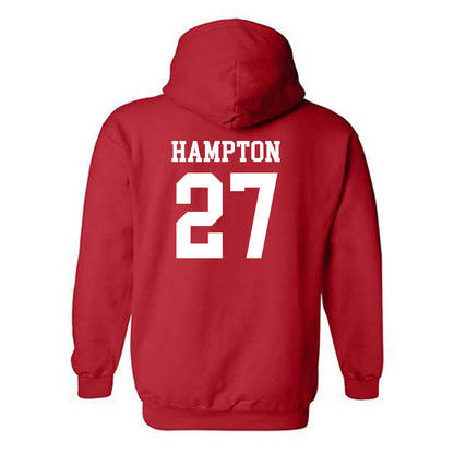 New Mexico - NCAA Football : Brannon Hampton - Classic Shersey Hooded Sweatshirt-1