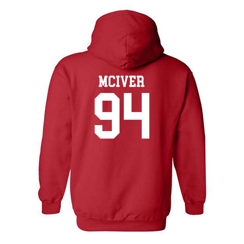 New Mexico - NCAA Football : Jalen McIver - Classic Shersey Hooded Sweatshirt-1