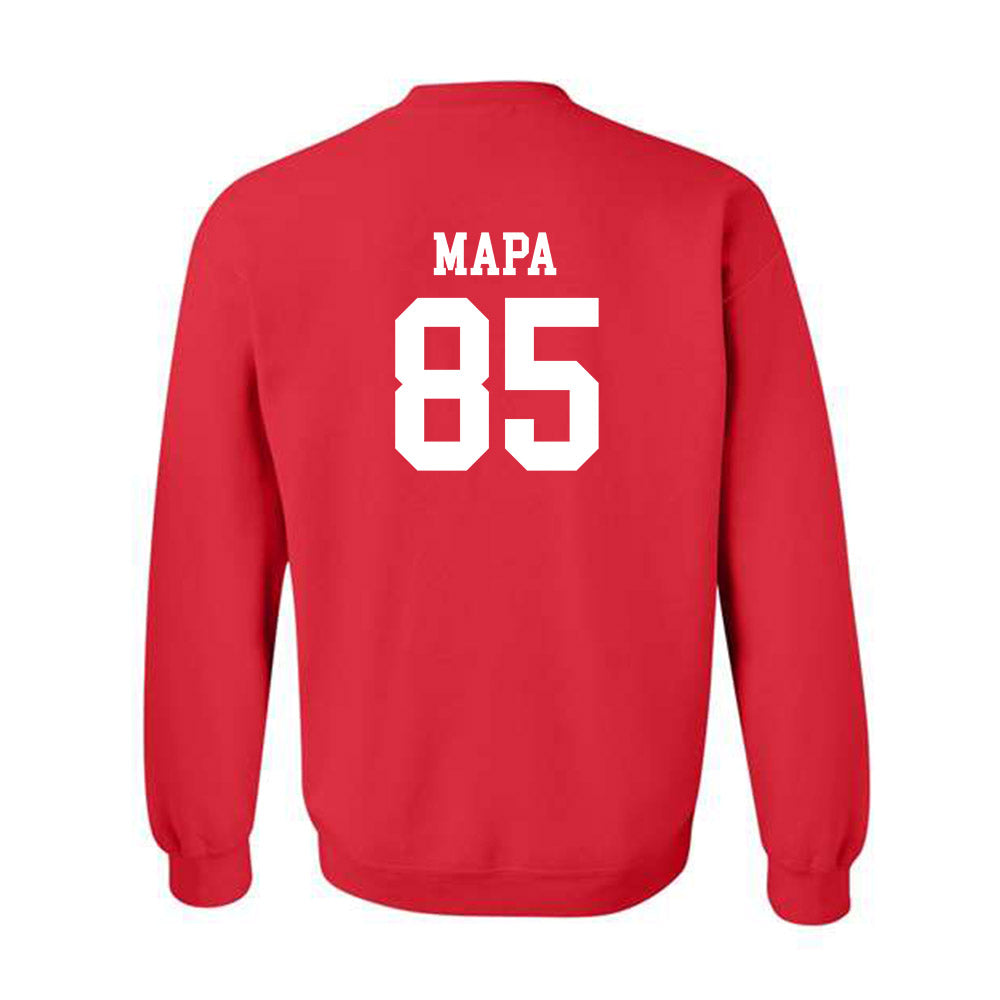 New Mexico - NCAA Football : Simon Mapa - Classic Shersey Crewneck Sweatshirt-1