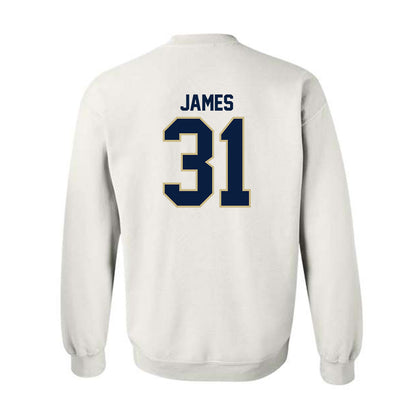 Akron - NCAA Football : Gavin James - Classic Fashion Shersey Crewneck Sweatshirt-1