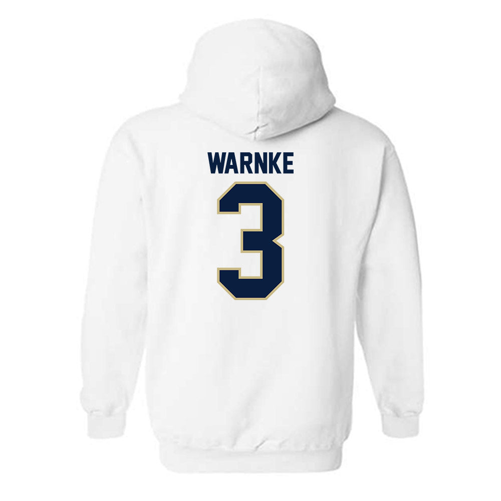 Akron - NCAA Men's Soccer : Kam Warnke - Classic Fashion Shersey Hooded Sweatshirt-1