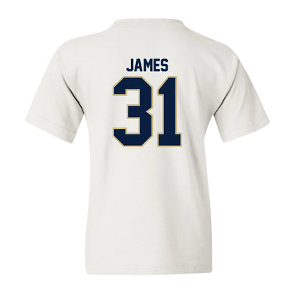 Akron - NCAA Football : Gavin James - Classic Fashion Shersey Youth T-Shirt-1