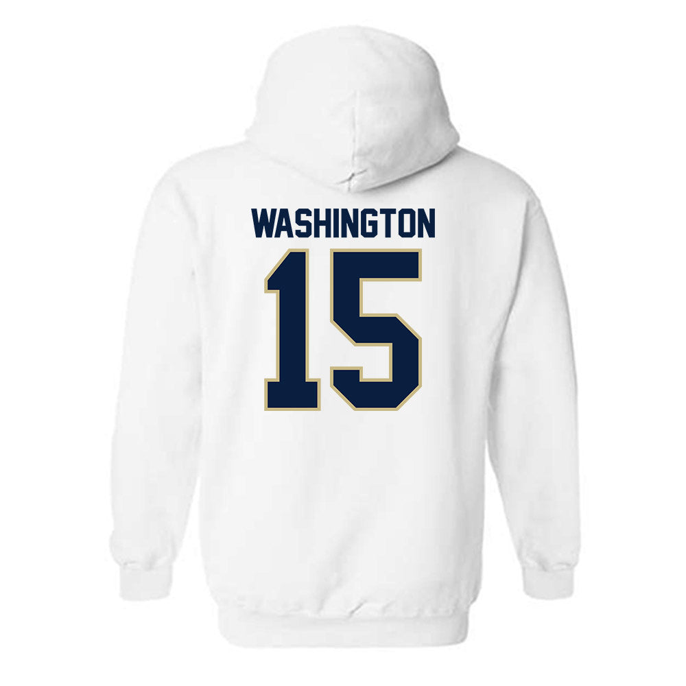Akron - NCAA Women's Volleyball : Vanessa Washington - Classic Fashion Shersey Hooded Sweatshirt-1