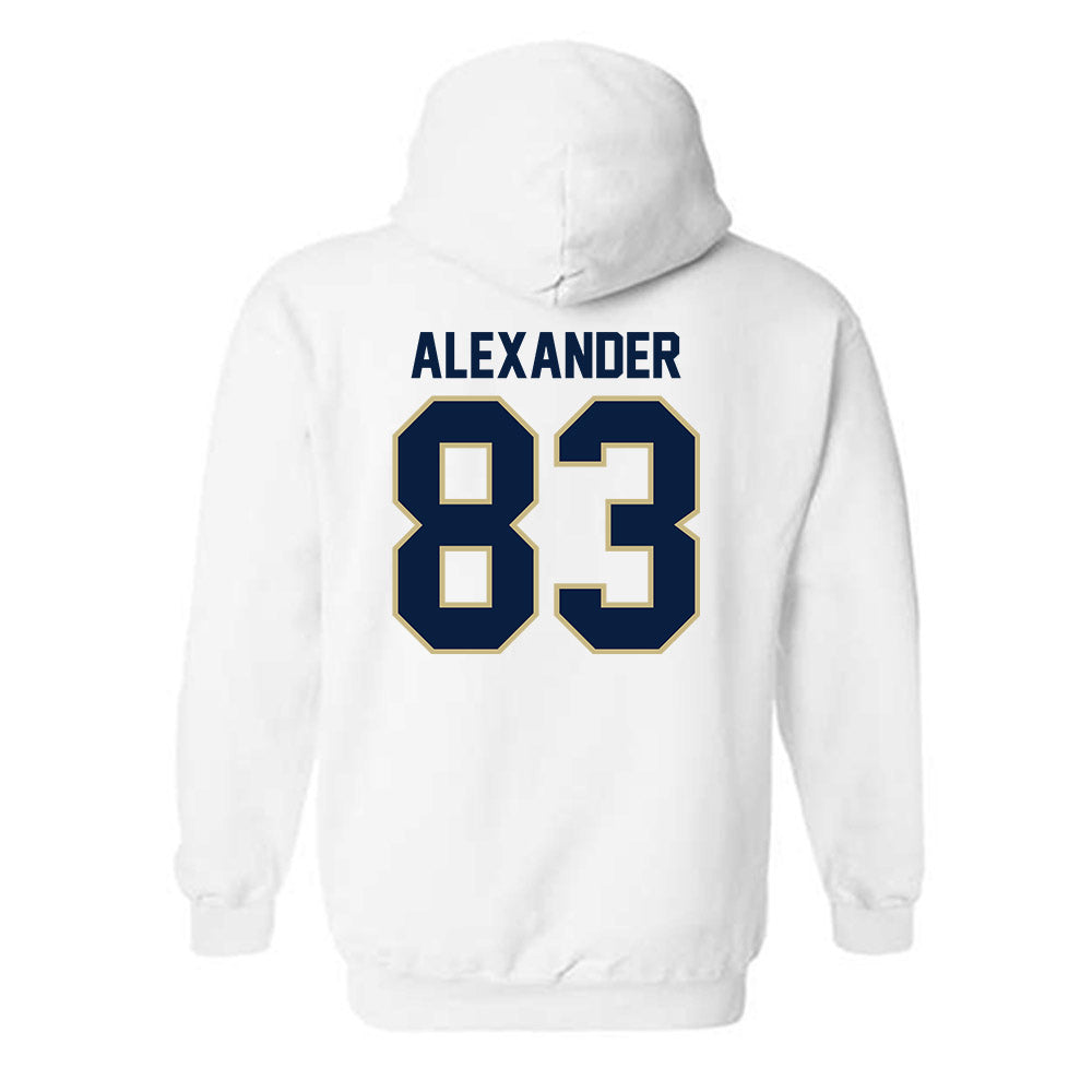 Akron - NCAA Football : Elijah Alexander - Classic Fashion Shersey Hooded Sweatshirt-1