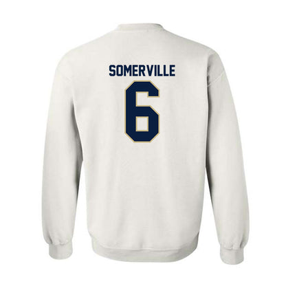 Akron - NCAA Football : Jamari Somerville - Classic Fashion Shersey Crewneck Sweatshirt-1