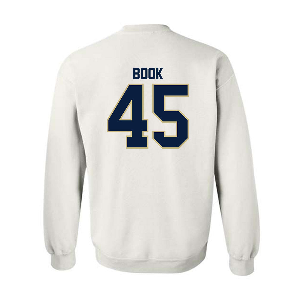 Akron - NCAA Football : Avery Book - Classic Fashion Shersey Crewneck Sweatshirt
