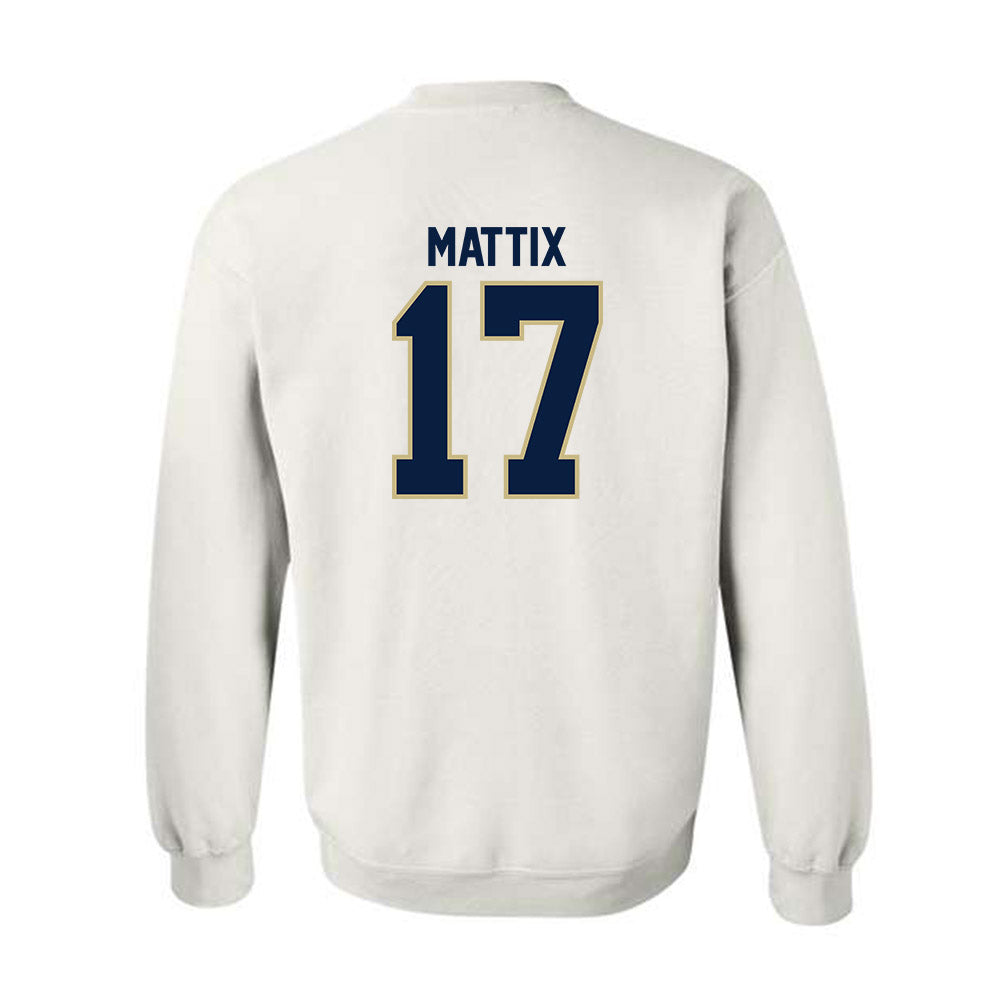 Akron - NCAA Baseball : Adison Mattix - Classic Fashion Shersey Crewneck Sweatshirt-1