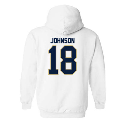 Akron - NCAA Football : DiMarco Johnson - Classic Fashion Shersey Hooded Sweatshirt