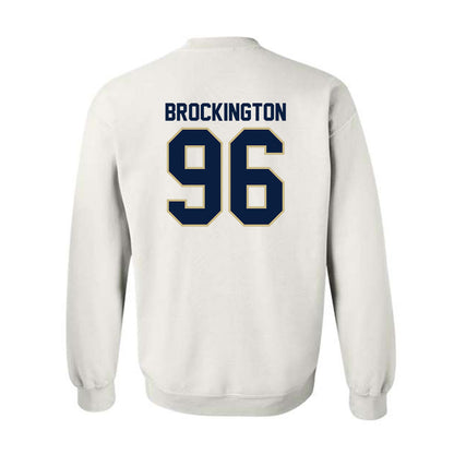Akron - NCAA Football : Zy Brockington - Classic Fashion Shersey Crewneck Sweatshirt-1