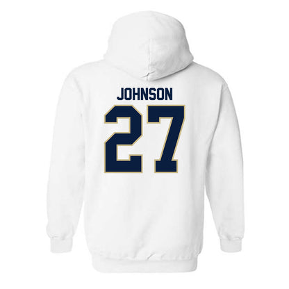 Akron - NCAA Football : Keyveon Johnson - Classic Fashion Shersey Hooded Sweatshirt