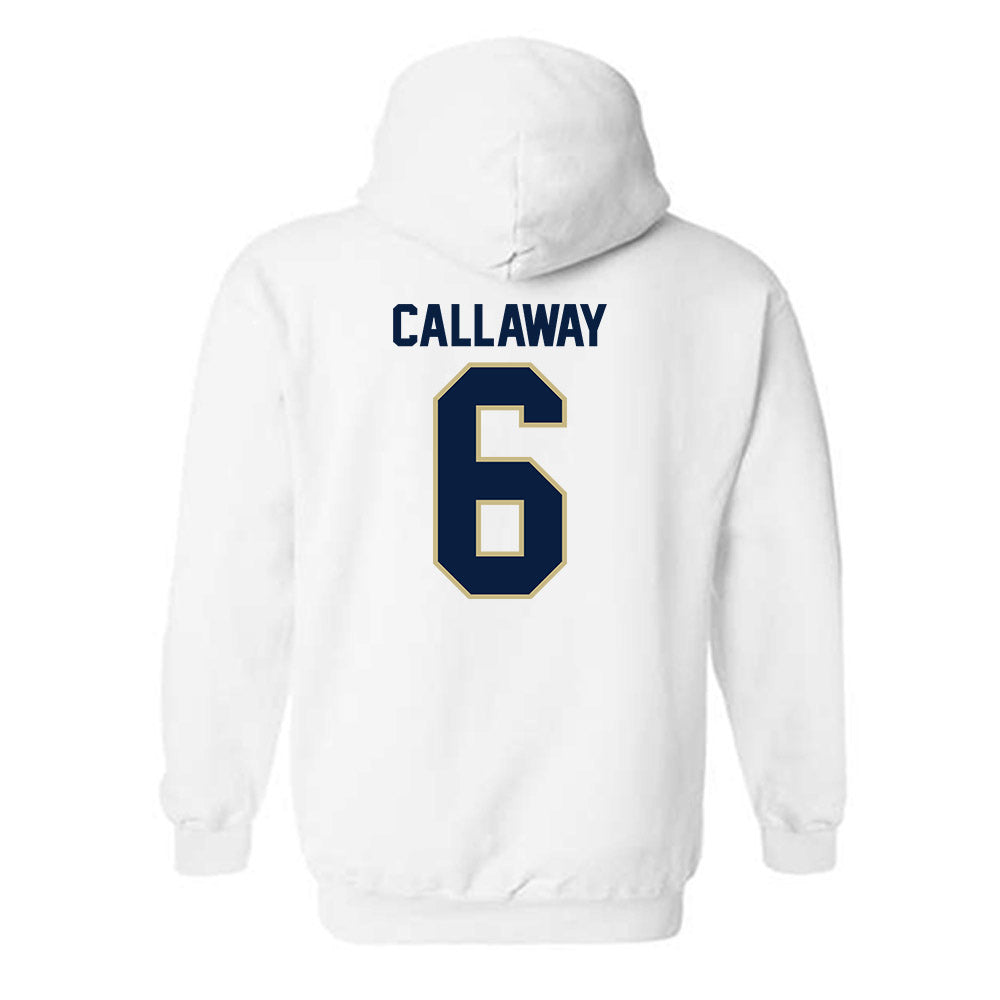 Akron - NCAA Women's Basketball : Izzy Callaway - Classic Fashion Shersey Hooded Sweatshirt-1