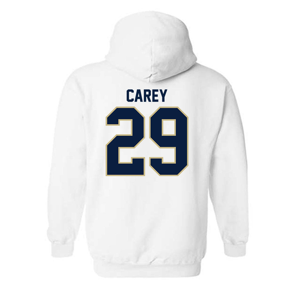 Akron - NCAA Women's Lacrosse : Heather Carey - Classic Fashion Shersey Hooded Sweatshirt-1