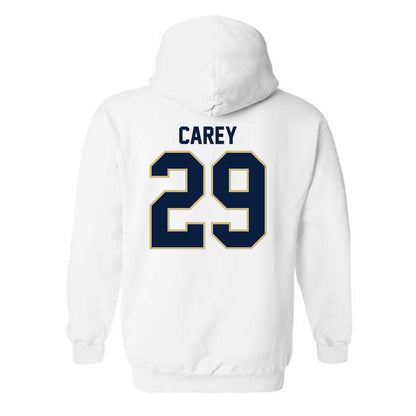 Akron - NCAA Women's Lacrosse : Heather Carey - Classic Fashion Shersey Hooded Sweatshirt-1