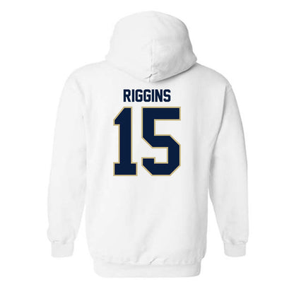Akron - NCAA Football : Jaborree Riggins - Classic Fashion Shersey Hooded Sweatshirt-1