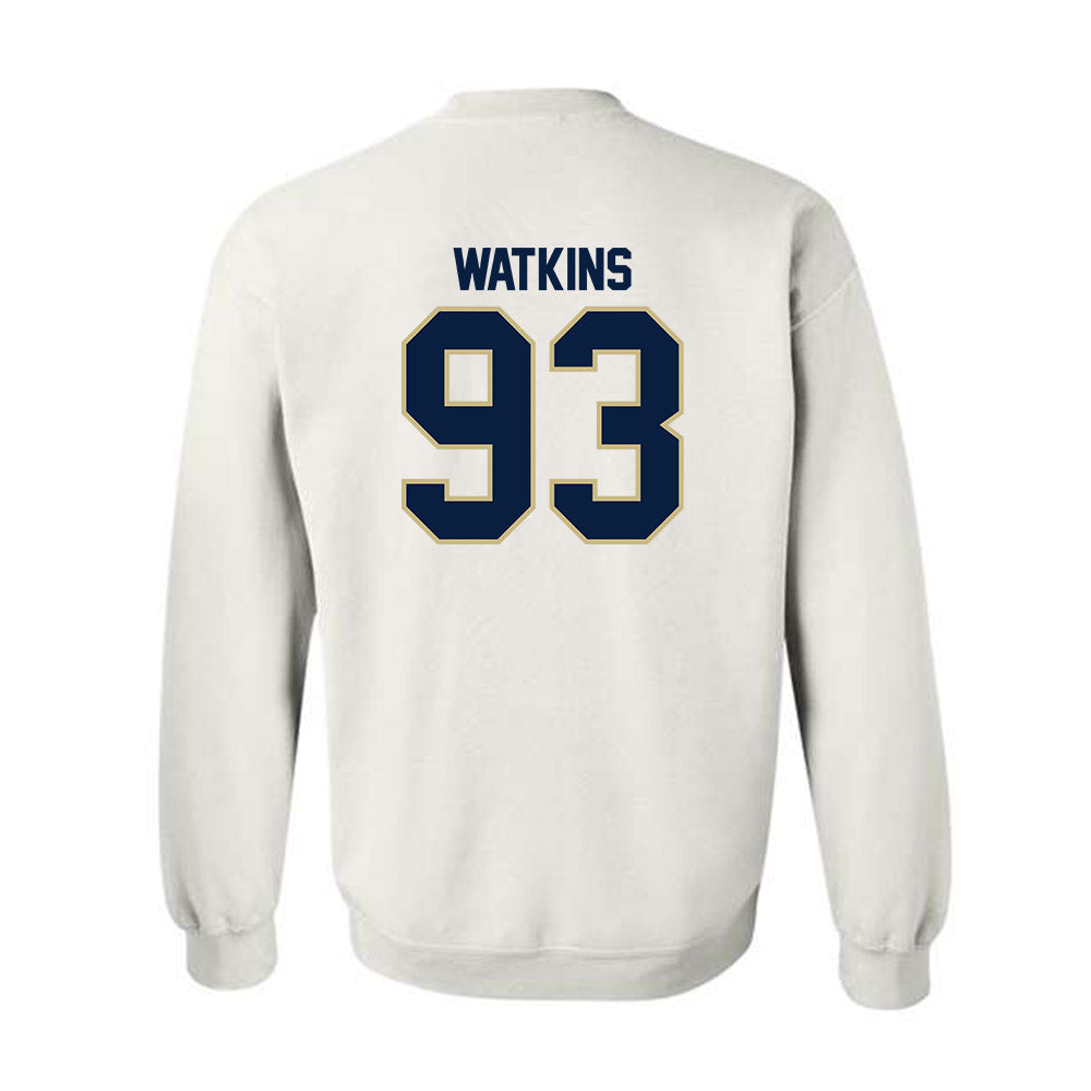 Akron - NCAA Football : ty watkins - Classic Fashion Shersey Crewneck Sweatshirt-1