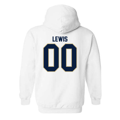Akron - NCAA Football : Savion Lewis - Classic Fashion Shersey Hooded Sweatshirt-1