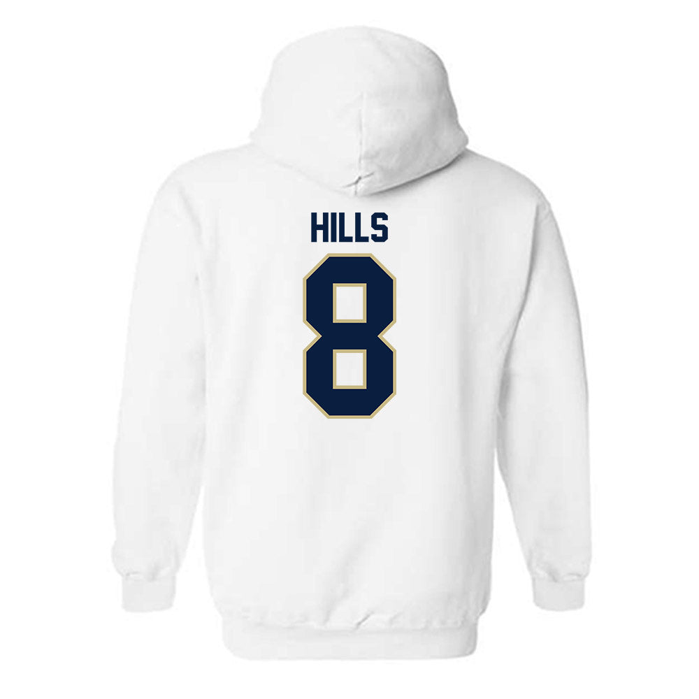 Akron - NCAA Football : Brandon Hills - Classic Fashion Shersey Hooded Sweatshirt-1