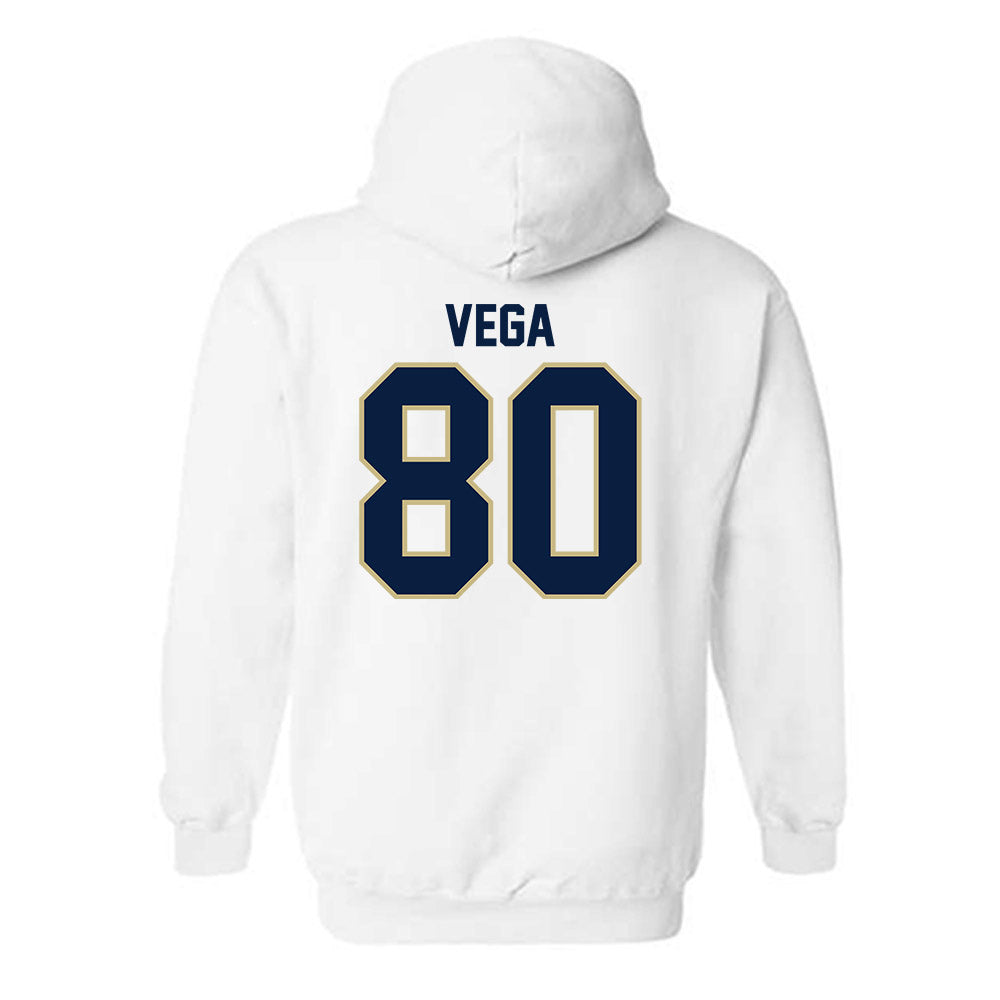 Akron - NCAA Football : Eddie Vega - Classic Fashion Shersey Hooded Sweatshirt-1