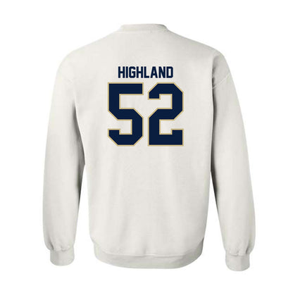 Akron - NCAA Football : Vaughn Highland - Classic Fashion Shersey Crewneck Sweatshirt-1