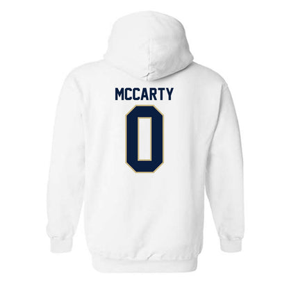Akron - NCAA Men's Soccer : Lincoln McCarty - Classic Fashion Shersey Hooded Sweatshirt-1
