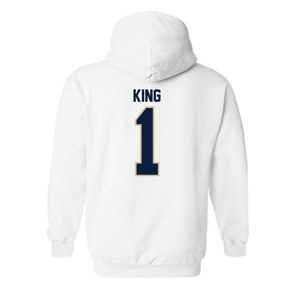 Akron - NCAA Women's Basketball : Kaylee King - Classic Fashion Shersey Hooded Sweatshirt-1