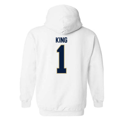 Akron - NCAA Women's Basketball : Kaylee King - Classic Fashion Shersey Hooded Sweatshirt-1