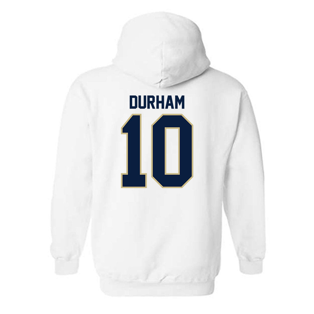 Akron - NCAA Football : Cyrus Durham - Classic Fashion Shersey Hooded Sweatshirt-1